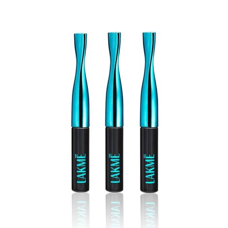 Buy Lakme 9 to 5 Eyeconic Liquid Eyeliner | Smudgeproof |Waterproof | Lasts upto 24 Hrs | Black |4.5 ml (Pack of 3)-Purplle