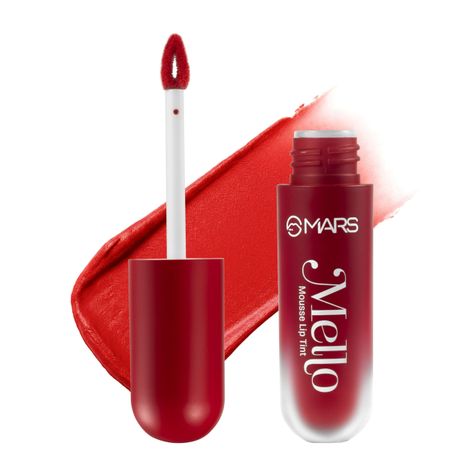 Buy MARS Mello Mousse Lip Tint | Airy Whipped Blurring Mousse | One Swipe High Pigment | Velvet Matte Finish | Lightweight & Non-Sticky | Soft Blur Line-Free Effect | (01-JAM) (4.5 ml)-Purplle