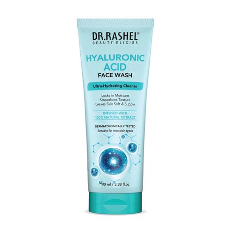 Buy Dr.Rashel Hyaluronic Acid Face Wash (100 ml)-Purplle