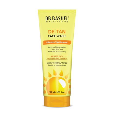 Buy Dr.Rashel De-Tan Face Wash (100 ml)-Purplle