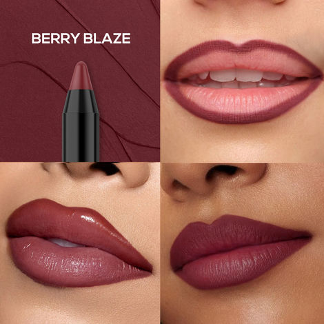 Buy Renee Stay Sharp Matte Lip Liner&nbsp;| Creamy, Rich Pigment, Waterproof & Smudge-Resistant- Berry Blaze (1.4 gm)-Purplle