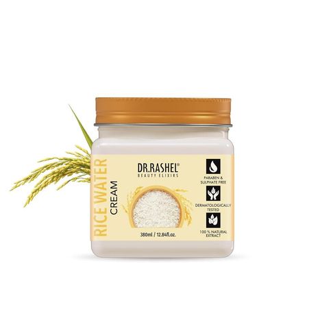 Buy DR.RASHEL Beauty Elixirs Rice Water Face & Body Cream (380 ml)-Purplle