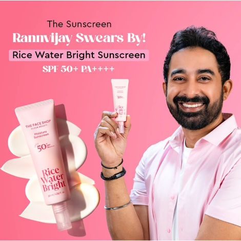 Buy The Face Shop Rice Water Bright Sunscreen (50 ml)-Purplle