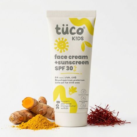 Buy Tuco Kids SPF 30 Sunscreen - 2-in-1 Face Cream, PA++++ (30 gm)-Purplle