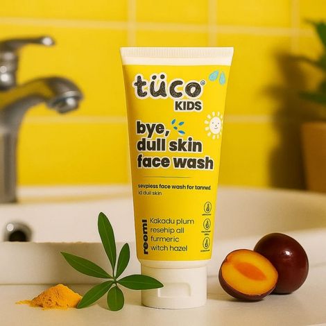 Buy Tuco Kids Face Wash - Brightens Dull Skin, Turmeric & Kakadu Plum, (100 gm)-Purplle