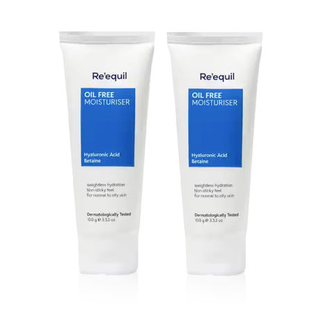 Buy Re'equil Oil Free Moisturizer for oily skin with betaine 100 gm (Pack of 2)-Purplle