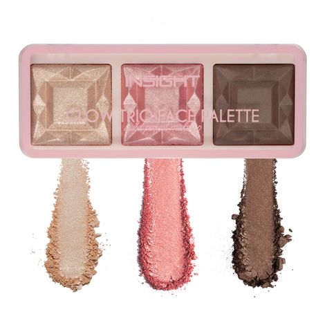 Buy INSIGHT Cosmetics Glow Trio Face Palette (16.5 gm)-Purplle