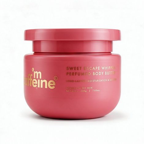 Buy mCaffeine Sweet Escape Whipped Perfumed Body Butter (200 gm)-Purplle
