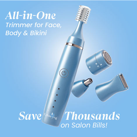 Buy Urban Yog 7-In-1 Women Trimmer For Eyebrows Chin & Upper Lip (117 gm)-Purplle