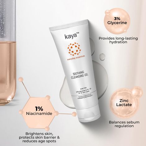 Buy Kaya Soothing Cleansing Gel (100 ml)-Purplle