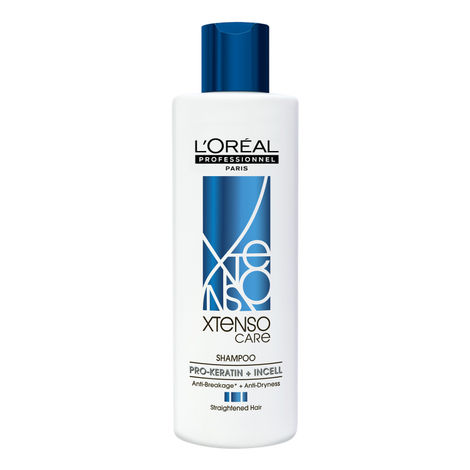 Buy L'Oreal Professionnel Xtenso Care Shampoo|For Salon Straightened hair | Smoothens, nourishes and strengthens hair| With Pro-Keratin and Incell (250ml)-Purplle
