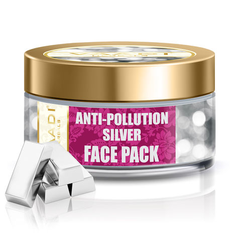 Buy Vaadi Herbals Silver Face Pack - Pure Silver Dust & Lavender Oil (70 g)-Purplle