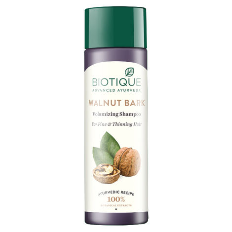 Buy Biotique Walnut Bark Volumizing Shampoo (120 ml)-Purplle