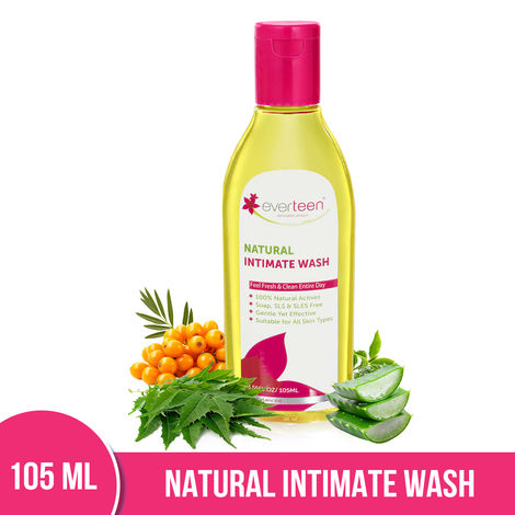 Buy Everteen Natural Intimate Wash (105 ml)-Purplle