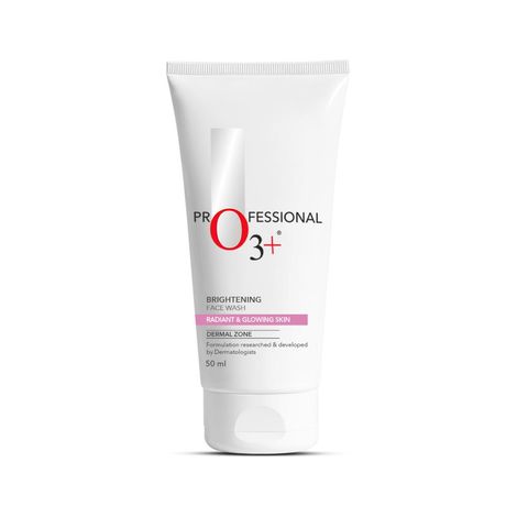 Buy O3+ Brightening Face Wash with Cucumber & Aloe Vera Extract | All Skin Types 50 ml-Purplle