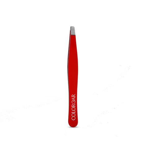 Buy Colorbar Wow Brows Flat Tip Tweezer-Purplle