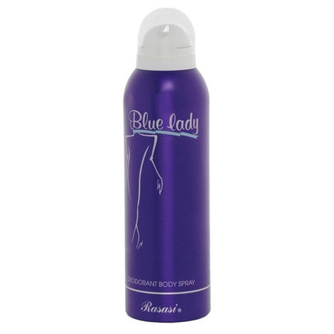 Buy Rasasi Blue Lady Deodorant Spray For Women (200 ml)-Purplle