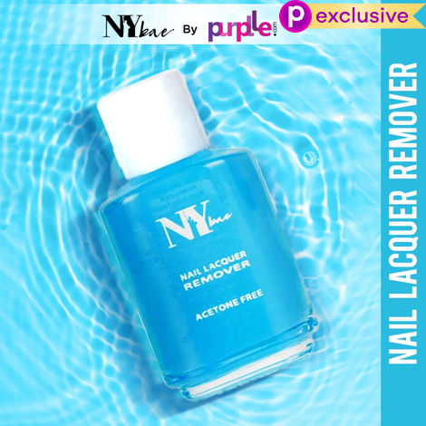 Buy NY Bae Nail Lacquer Remover - Blue (30 ml)-Purplle