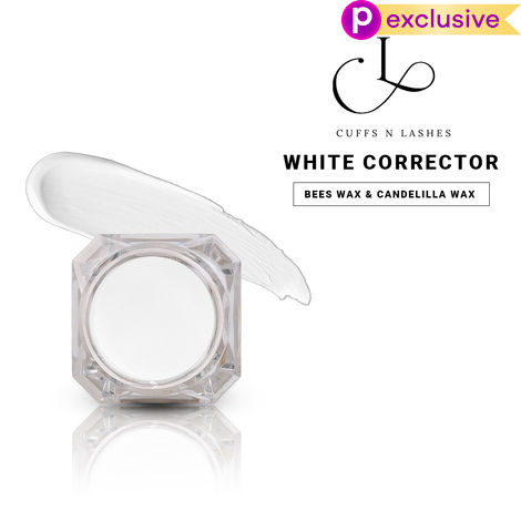 Buy Cuffs N Lashes Cover Pots, Concealer, Pure White - 14 gm-Purplle