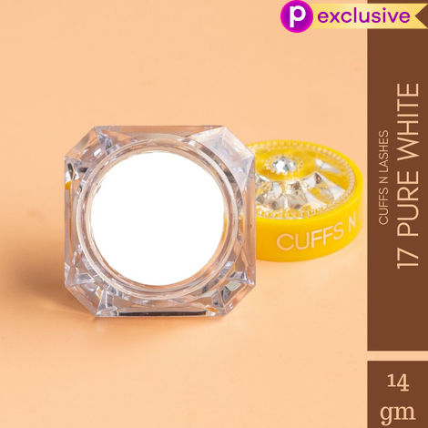 Buy Cuffs N Lashes Cover Pots, Concealer, Pure White - 14 gm-Purplle