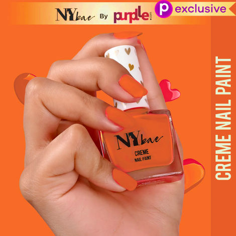 Buy NY Bae Creme Nail Paint - Rose Beige 34 (10 ml) | Pink | Rich Pigment | Chip-proof | Full Coverage | Travel Friendly | Vegan-Purplle