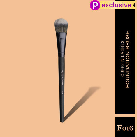 Buy Cuffs N Lashes Makeup Brushes, F016 Foundation Brush - 1 pc-Purplle