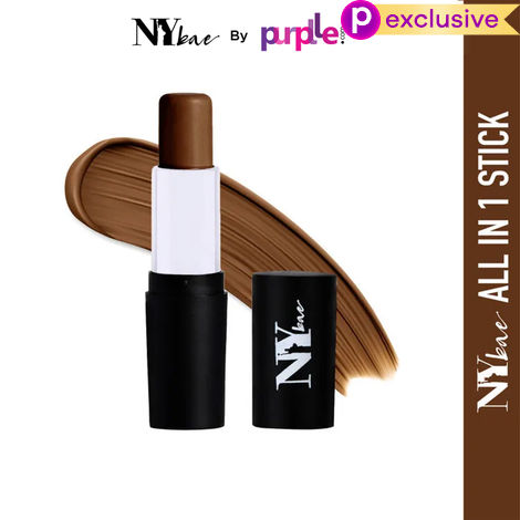 Buy NY Bae All In One Stick - Roaming in Roosevelt, Toast 7 | Matte | Dusky Skin | Enriched With Vitamin E | Long Wearing-Purplle