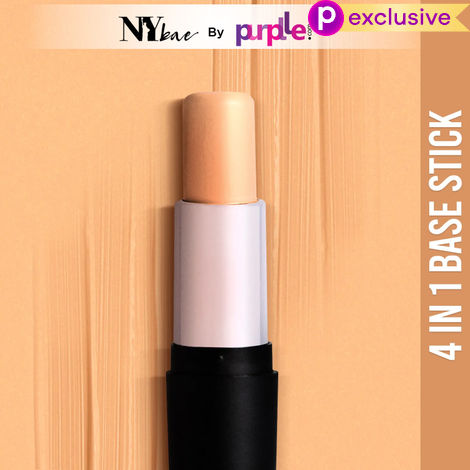 Buy NY Bae All In One Stick - Long Island Bisque T 19 | Matte | Fair Skin | Enriched With Vitamin E | Long Wearing-Purplle