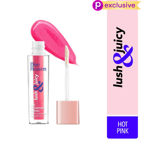 Buy Blue Heaven Lush & Juicy Lip Plumping Wand, Hot pink - 4.5 ml-Purplle
