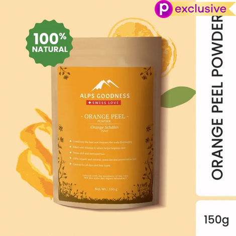 Buy Alps Goodness Powder - Orange Peel (150 g)-Purplle