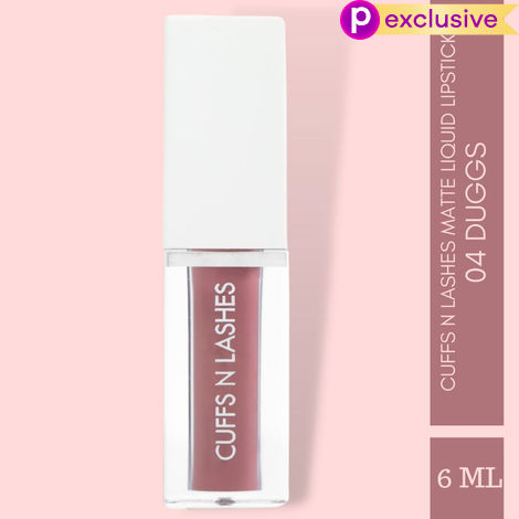 Buy Cuffs N Lashes Matte Liquid Lipstick, Duggs 04 - 6 ml-Purplle