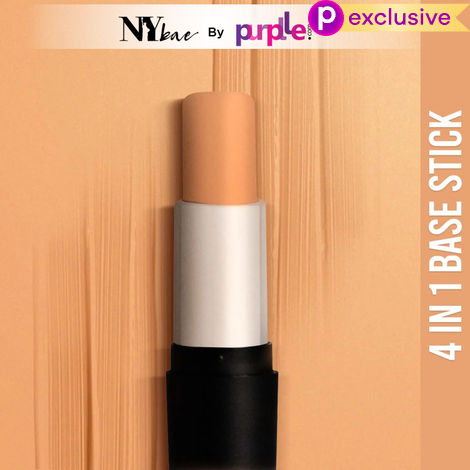 Buy NY Bae All In One Stick - I'm Goin' To Coney Island, Caramel 4 | Matte | Wheatish Skin | With Vitamin E | Long Wearing-Purplle