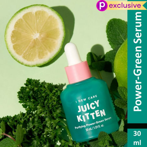 Buy I DEW CARE JUICY KITTEN, Purifying Power Green Serum | Korean Skin Care 30 ml-Purplle