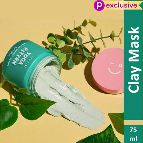 Buy I DEW CARE YOGA KITTEN, Balancing Heartleaf Clay Mask | Korean Skin Care 75 ml-Purplle