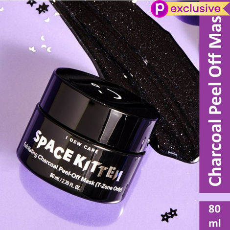 Buy I DEW CARE SPACE KITTEN, Exfoliating Charcoal Peel-Off Mask (T-Zone Only) | Korean Skin Care 80 ml-Purplle