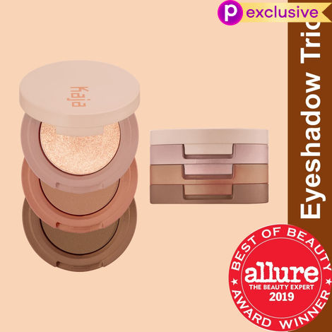 Buy KAJA Beauty Bento Collection| Bouncy Shimmer Eyeshadow Trio | 08 Chocolate Dahlia - Neutral cocoa | Cruelty free, K-Beauty Mini Palettes-Purplle