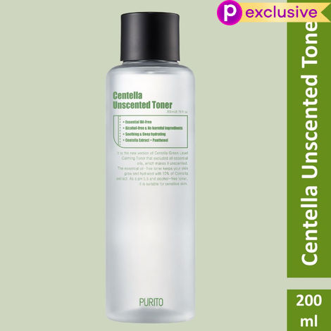 Buy PURITO Centella Unscented Toner (200 ml) | Korean Skin Care-Purplle