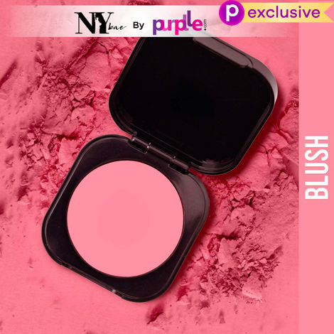 Buy NY Bae Sunset Skyline Blush - Cloudy Pink 02 (5 gm) | Pink | Matte Finish | Rich Colour | Super Blendable | Multipurpose | Travel Friendly-Purplle