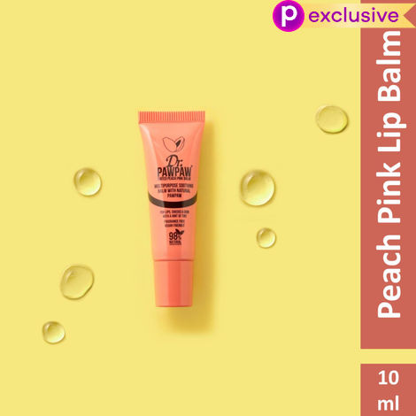 Buy Dr.PAWPAWPeach Pink Lip Balm (10 ml)| No Fragrance Balm, For Lips, Skin, Hair, Cuticles, Nails, and Beauty Finishing-Purplle