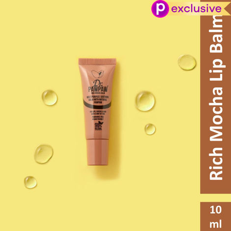 Dr.PAWPAWRich Mocha Lip Balm (10 ml)| No Fragrance Balm, For Lips, Skin, Hair, Cuticles, Nails, and Beauty Finishing