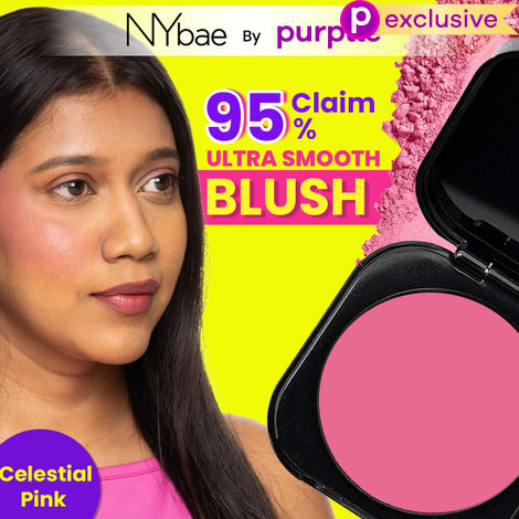 Buy NY Bae Sunset Skyline Blush - Celestial Pink 03 (5 gm) | Pink | Matte Finish | Rich Colour | Super Blendable | Multipurpose | Travel Friendly-Purplle