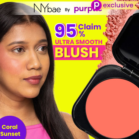 Buy NY Bae Sunset Skyline Blush - Coral Sunset 06 (5 gm) | Coral | Matte Finish | Rich Colour | Blendable | Multipurpose | Travel Friendly-Purplle