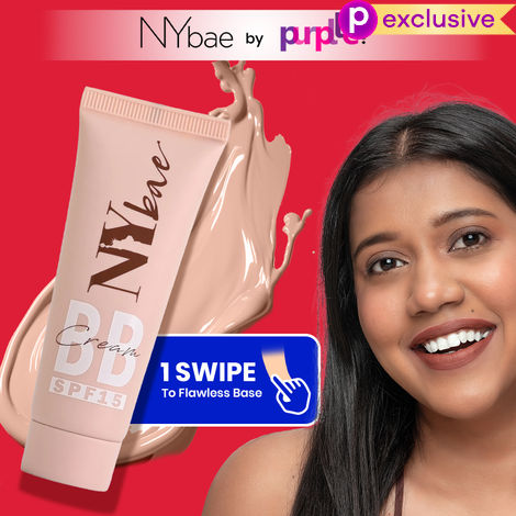Buy NY Bae BB Cream with SPF 15 - Vanilla 01 (25 gm) | Very Fair Skin | Cool Undertone | Enriched with Vitamins | Covers Imperfections | UV Protection-Purplle