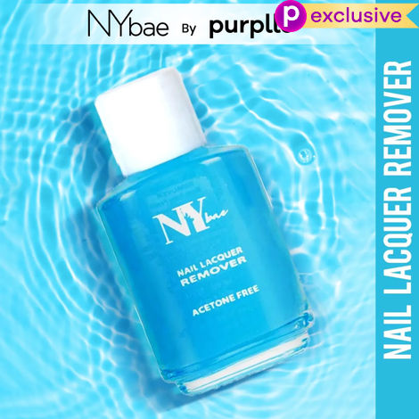 Buy NY Bae Nail Lacquer Remover - Blue (30 ml)-Purplle