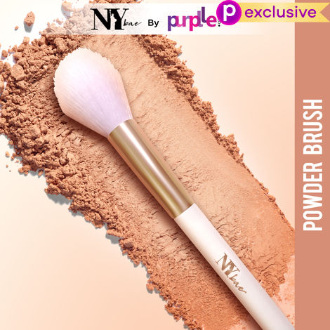 Buy NY Bae Pro Powder Brush | Multipurpose | Smooth Blending | Even Application | Fine & Soft Bristles - 1 Pc-Purplle