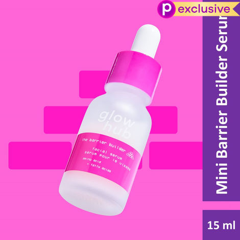 Buy Glow Hub | Mini Barrier Builder Serum (15 ml) | Ceramides, amino & fatty acids | Soothing & Strengthening-Purplle