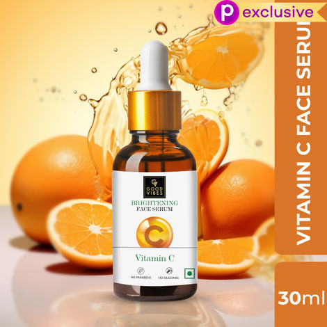 Buy Good Vibes Brightening Face Serum - Vitamin C (30 ml)-Purplle