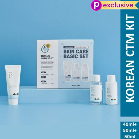 Buy Round Lab 1025 Dokdo On The Go Kit | Korean Skin Care - Combo of 3-Purplle