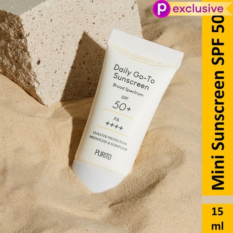 Buy Purito Daily Go-To Sunscreen, Mini, 15 ml-Purplle