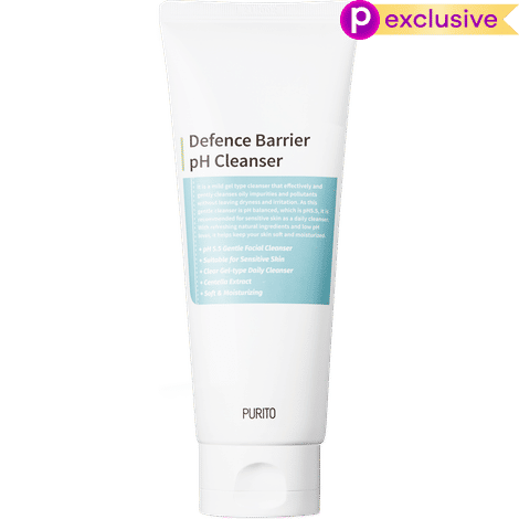 Buy PURITO Defence Barrier pH Cleanser (150 ml) | Korean Skin Care-Purplle